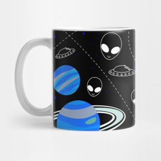 galaxy alien invaders ecopop Mug